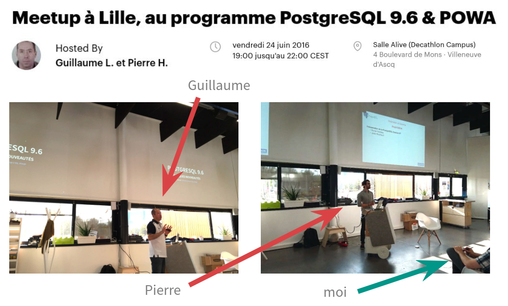 First Meetup PG Lille